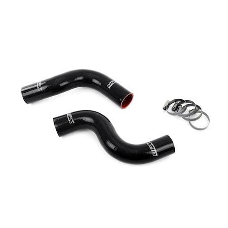 Hps Performance High Temp Reinforced Silicone Radiator Coolant Hose Kit, Black,  57-2109-BLK