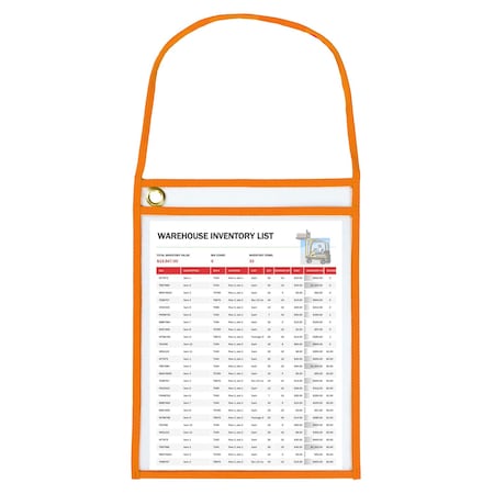 C-Line Products Shop Ticket Holder, Vinyl, 12 in H 71942