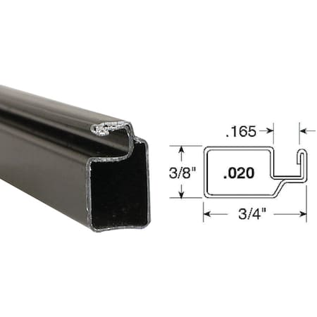 Prime-Line Make-2-Fit 3/4x3/8x94 Bronze Aluminum Screen Frame PL14061