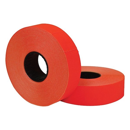 Garvey Pricing Labels, Red, 3/4 in H, 5/8 in W 098615