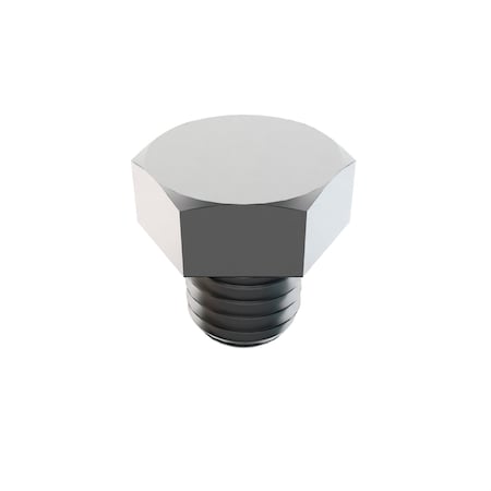 Zoro Select Not Graded, 1/2"-13 Sealing Hex Head Cap Screw, Plain Stainless Steel, 1/2 in L 31-SH-50C-50