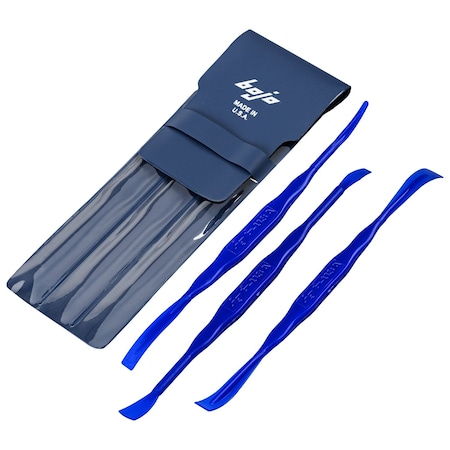 Bojo Tools 3-Piece Plastic Sealant Smoothing Tool Kit in Pouch - Medium Duty SST2-3KUK-UNGL