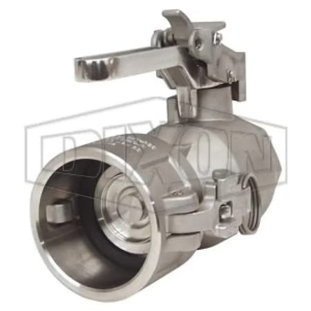 Dixon Bayloc Actuator Style Cam & Groove Coupler with Buna-N Seal, 2-1/2 x 2 in Nominal, Coupler x FNPT En D2C71-200