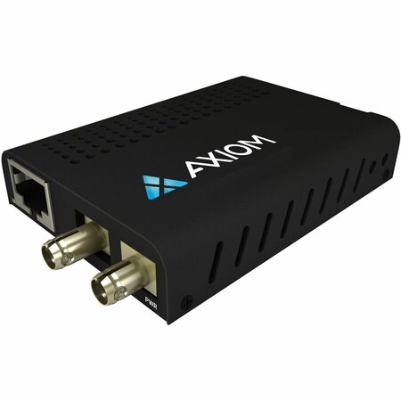Axiom TAA MINI 1GBS RJ45 TO 1000BASE-ZX MEDIA CONVERTER - SMF, ST, 80KM, 1550NM AXG99295