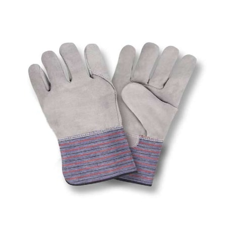 Cordova Split Cowhide Leather Palm Gloves, Size L 7340
