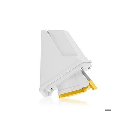 Leviton Pin & Sleeve Receptacle, 32 A, 100/130V AC, 2 Pole, Yellow S232-S4