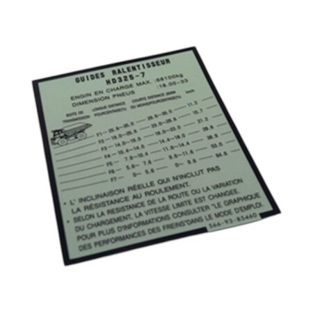 Komatsu PLATE, KOMATSU OEM 566-93-85460 566-93-85460