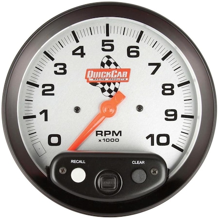 Powerhouse 5 in. Tachometer with Memory - 10, 0 RPM PO3612366