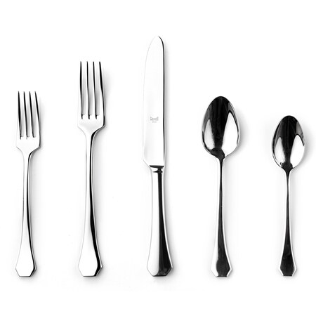 Mepra Moretto Flatware  Set - 5 Pcs. - Mirror 102822005