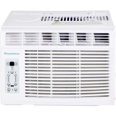 Keystone 12,000 BTU Window-Mounted AC with "Follow Me" LCD Remote Control KSTAW12CE