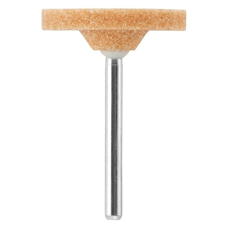 S-B Power Tool Aluminum Oxide Grinding Stone - 3.2mm Shank x 25.4mm Diameter, Rotary Tool Accessory 8215