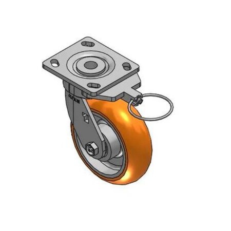 Albion Caster, Maintenance-Free, 6x2, 18AN06228SL 18AN06228SL