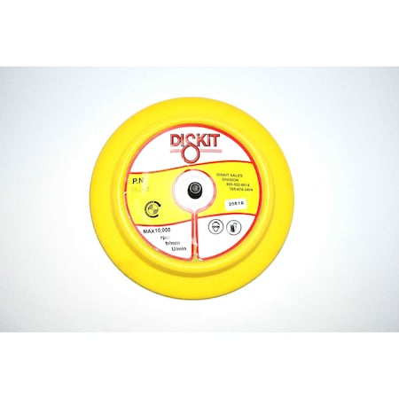Diskit Diskit Abrasive Sanding Pad 05260: Firm, 5", PSA, 0 Hole, Flex Profile MADE IN USA 05260