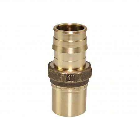 Uponor Strt, Brass, Barbed 1", Press-fit 1" LFP4501010