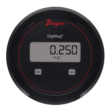 Dwyer Instruments Digital Pressure Transmitter, 2 in wc DM-005