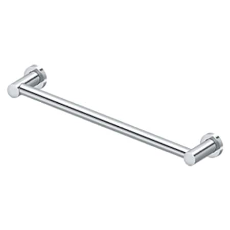 Deltana Towel Bar, Nobe Series Bright Chrome 18" BBN2002/18-26