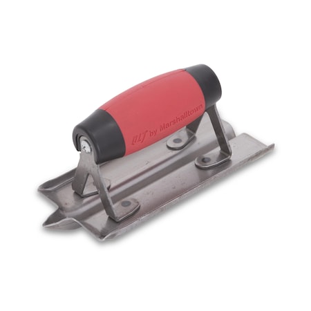 Marshalltown Steel Hand Groover, Concrete Hand Groover, 6 x 3 inch Groover, 1/2 inch Groove Depth HGSG63