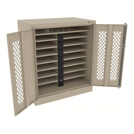 Tennsco Laptop/Tablet Charging Station, SCS 4224-CMP-SND