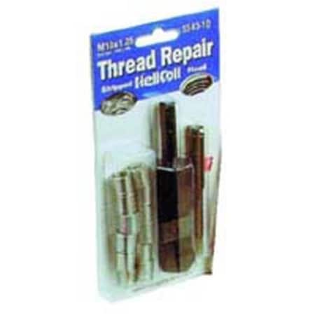 Stanley Engineered Fastening 10 mm x 1.00 NF Thread Repair Kit with Tap and Installation Tool HEL5542-10