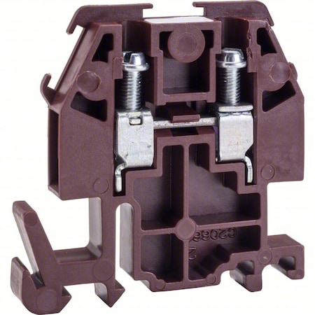 Square D Terminal Block, Box Lug, Brown 9080GMN6
