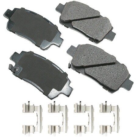 Akebono Street Perf Pad, Asp822A ASP822A