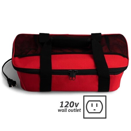 Hotlogic 16801048-RD Portable Casserole Max Oven, Red 16801048RD