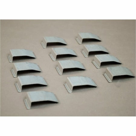 Wiremold Wire Clip Fitting, Gray, Steel, PK12 OFRWC