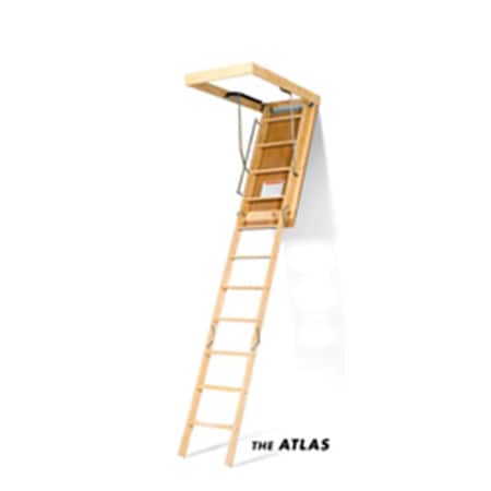The Marwin Atlas 25.5 x 54 in. x 8 ft. 9 in. Attic Stair TH601411