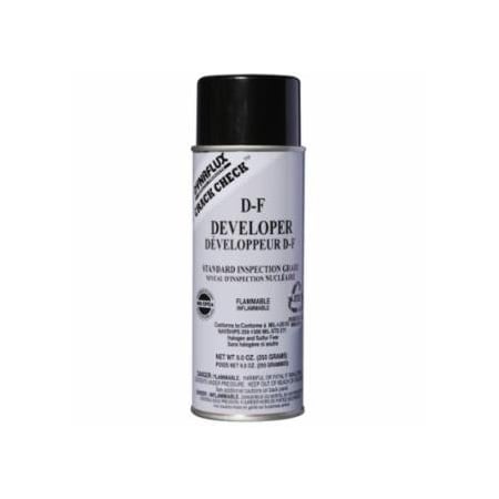 Dynaflux Visible Dye Penetrant Systems, Developer, Aerosol Can, 16 oz, 12PK 368-DF315-16