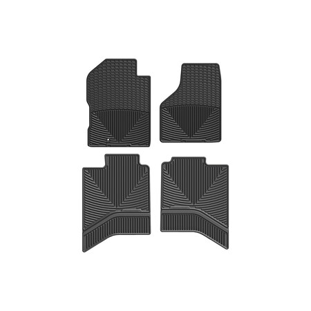 Weathertech Black, Front and Rear All Weather Floor Mats W54-W336