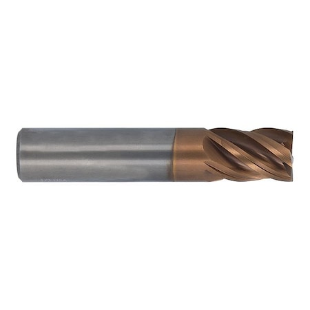 Cleveland Square End Mill, 0.375 in, Carbide C70545