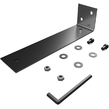 Evolve 9 in. Vertical Mounting Bracket for Retractable Cable Reels - Black EV2661066