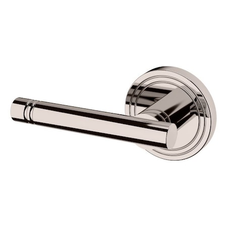 Baldwin Baldwin Preconfigured 5138 Lever with 5047 Rose Left Hand Half Dummy Lock Lifetime Bright 5138055LDM