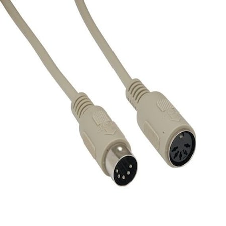 Sanoxy 6ft DIN5 M/F AT Keyboard Extension Cable SNX-CBL-LDR-DN101-0206