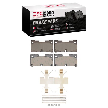 Dfc 5000 Advanced Disc Brake Pad Set,  1551-2173-01