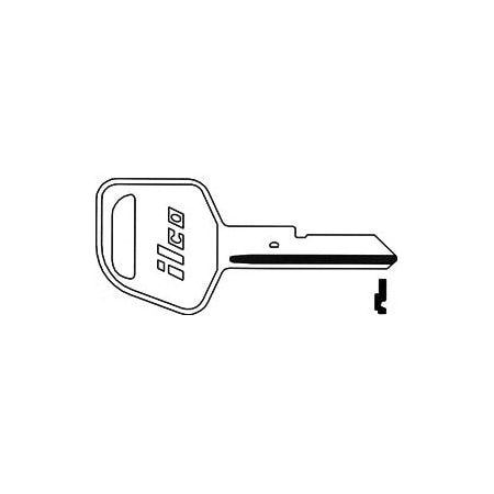 Ilco Unican GM Key Blank 321622 B67, 10PK S1098WD