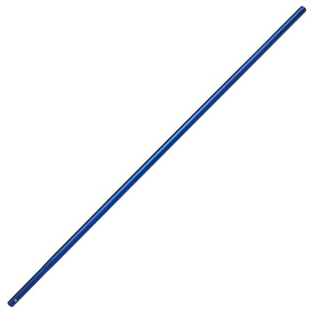Kraft Tool Kraft Tools 8' Blue Anodized Aluminum Button Handle 1-3/8" Diameter w/Single Button Clip CC331B
