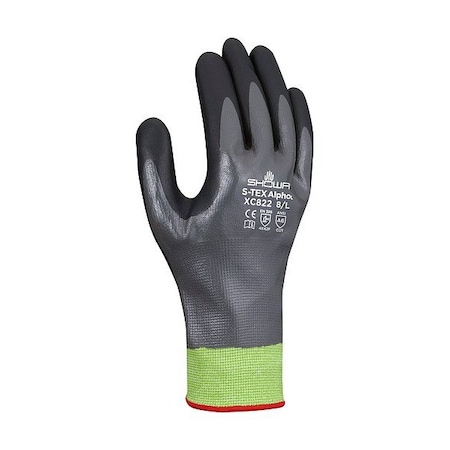 Showa A6 Cut Glove Full Dipped, PR XC822L-08