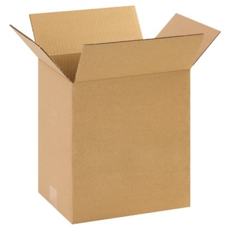 Partners Brand 11 1/4 in x 8 3/4 in x 12 in Heavy-Duty Box, Kraft, Corrugate, Single Wall, 44 ECT, 25 PK HD11812