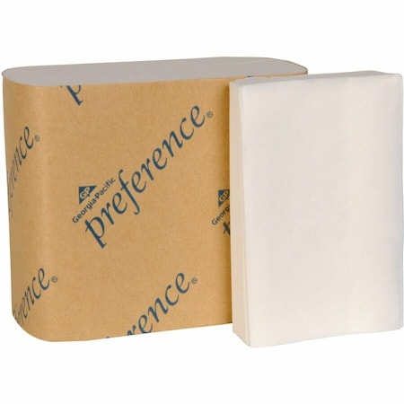 Georgia-Pacific Preference, Interfold, 2 Ply, 60 Sheets, White, 60 PK 10101