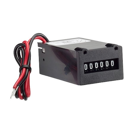 Trumeter 12VDC, FRONT MNT, NON-RESET R9-4916A