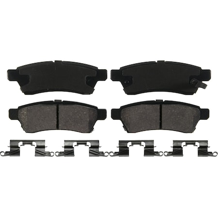 Wagner Brake QuickStop Rear Disc Brake Pad Set Ceramic,  ZD1100