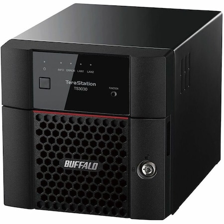 Buffalo TeraStation 3230DN 2-Bay Secure SMB Desktop NAS 4TB (2x2TB) with Hard Drives Included TS3230DN0402