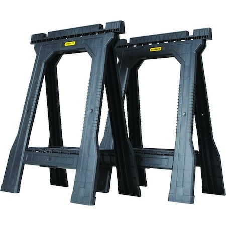 Fatmax 22 in. Folding Sawhorse - Pair Black STST60952