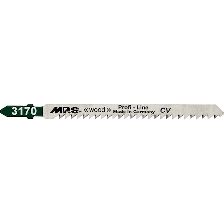 Mps CV 4.5-in 8 TPI wood cutting Jig Saw blade, 5PK 3170-5