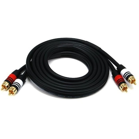 Monoprice A/V Cable, 2 RCA M/M, 6ft 2864