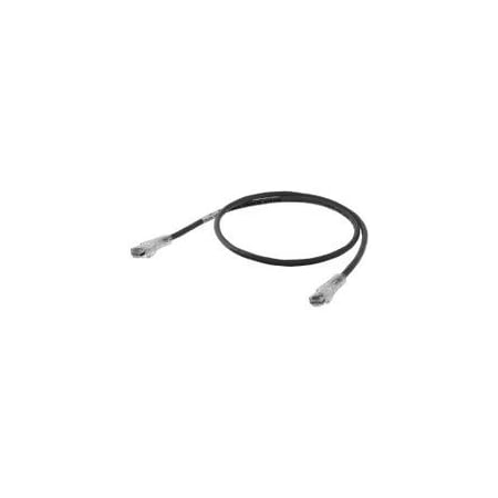 Hubbell 5ft Cat 6 Patch Cable, Black HC6BK05