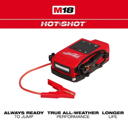 Milwaukee Hand Trucks M18 HOTSHOT Jump Starter and M18 2.0 Battery 3841-20+48-11-1820