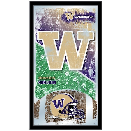 Holland Bar Stool Co Washington 15" x 26" Football Mirror MFtblWashUn