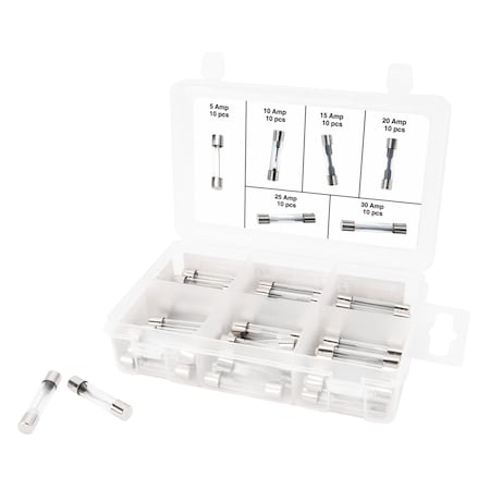 Performance Tool AGC GLASS FUSE ASSORTMENT 60-PC PTW5375